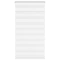 Miniatyrbild 1 av 2: Rullgardin zebra vit 70x150 cm tyg bredd 65,9 cm polyester