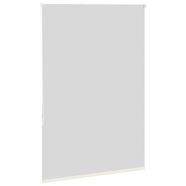 vidaXL Rullgardin mörkläggning naturvit 105x150 cm tygbredd 100,7 cm