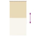 Pikkukuva 9 / 11: vidaXL Rullaverho Blackout Beige 80x130 cm Kankaan leveys 75,7 cm