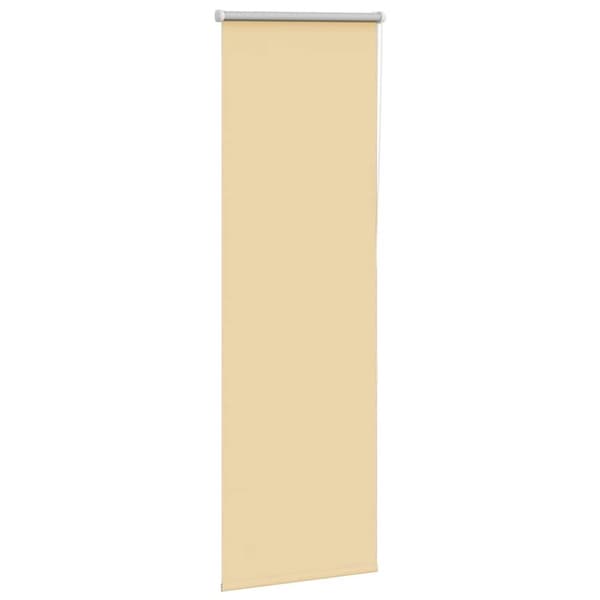 vidaXL Rullegardin lystette 50x130 cm stoff bredde 45,7 cm polyester