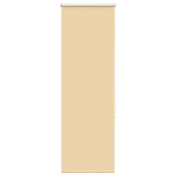 vidaXL Rullegardin lystette 50x130 cm stoff bredde 45,7 cm polyester
