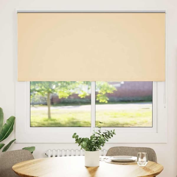 vidaXL rullegardin mørklægning 160x130 cm stofbredde 156,6cm polyester