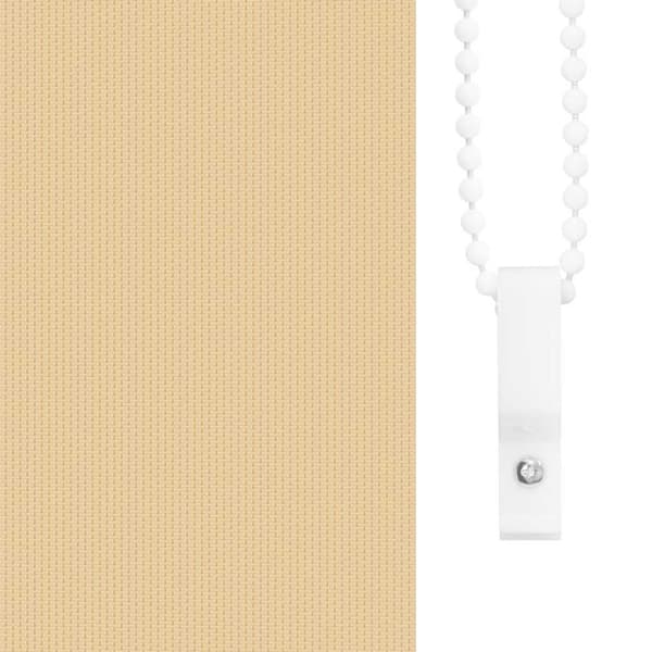 vidaXL Rullegardin lystette 95x150 cm stoff bredde 90,7 cm polyester
