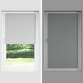 Miniatyrbilde 8 av 11: vidaXL Rullegardin lystette 100x130 cm stoff bredde 95,7 cm polyester