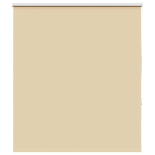 vidaXL Rullaverho Blackout Beige 125x150 cm Kankaan leveys 121,6 cm