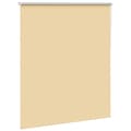 Miniatyrbild 3 av 11: vidaXL Rullgardin mörkläggningsbar beige 140x150 cm tyg bredd 136,6 cm