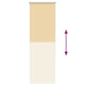 Miniatyrbilde 9 av 11: vidaXL Rullegardin lystette 50x150 cm stoff bredde 45,7 cm polyester