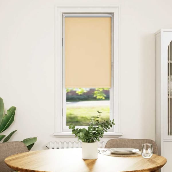 vidaXL Rullegardin lystette 50x150 cm stoff bredde 45,7 cm polyester
