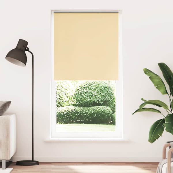vidaXL Rullegardin lystette 100x210 cm stoff bredde 95,7 cm polyester
