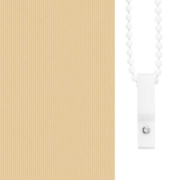 vidaXL Rullegardin lystette 130x210 cm stoff bredde 126,6 cm polyester