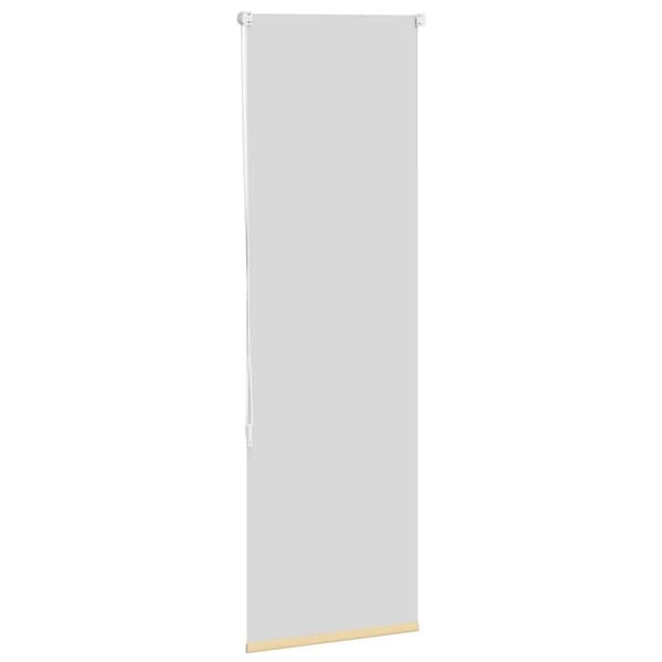 vidaXL Rullgardin mörkläggningsbeige 55x175 cm tyg bredd 50,7 cm