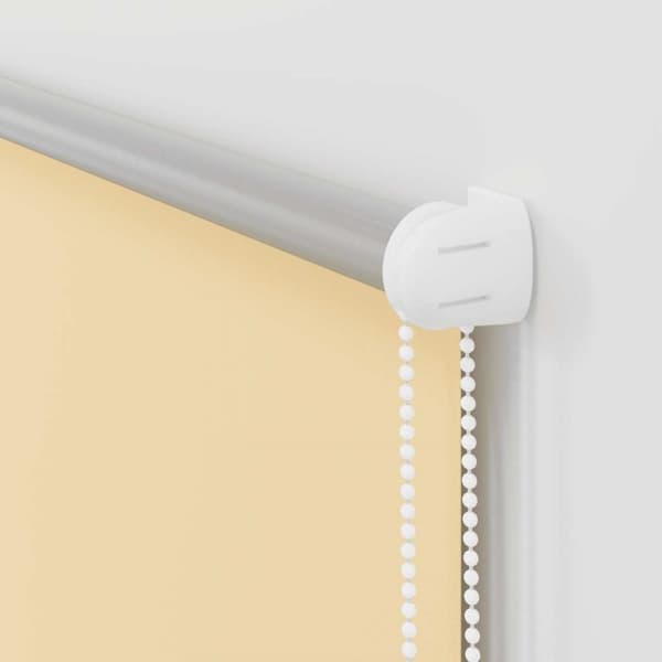 vidaXL Rullgardin mörkläggningsbeige 55x175 cm tyg bredd 50,7 cm