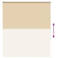 Pikkukuva 9 / 11: vidaXL Rullakaihdin Blackout Beige 120x175 cm Kankaan leveys 116,6 cm