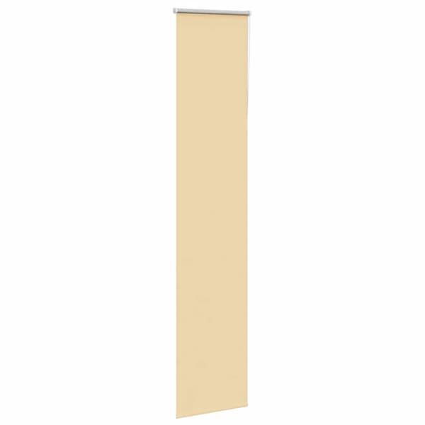 vidaXL rullegardin mørklægning 50x230 cm stofbredde 45,7 cm polyester