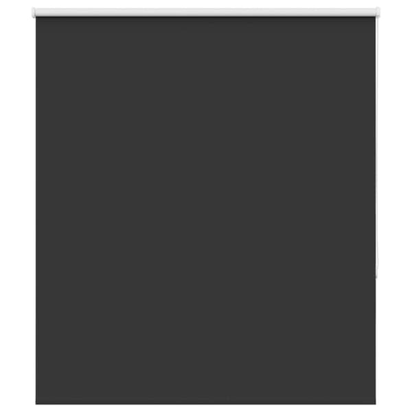 vidaXL Rullaverho Blackout Musta 120x130 cm Kankaan leveys 116,6 cm