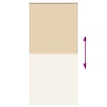 Miniatyrbillede 6 af 11: vidaXL rullegardin mørklægning 90x230 cm stofbredde 90,7 cm polyester