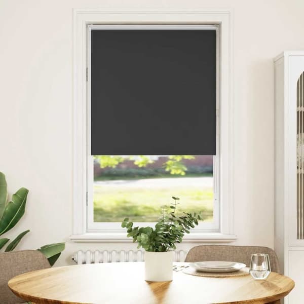 vidaXL rullegardin mørklægning 70x150 cm stofbredde 65,7 cm polyester
