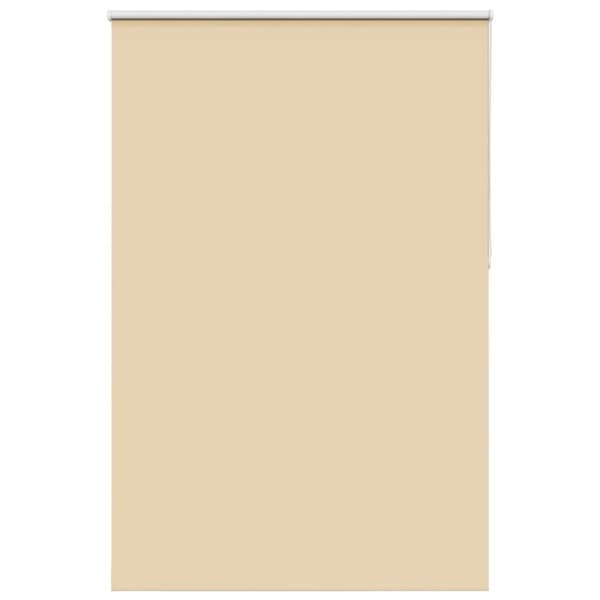 vidaXL Rullgardin mörkläggningsbeige 150x230 cm tyg bredd 146,6 cm