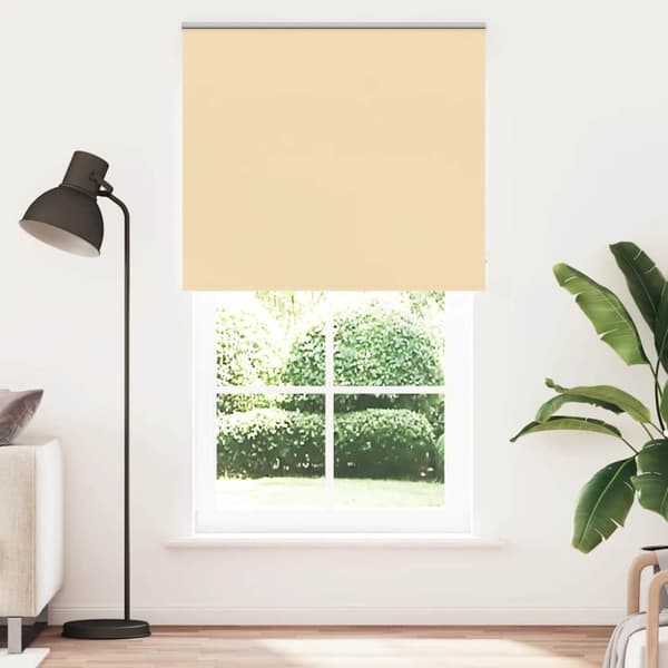 vidaXL rullegardin mørklægning 135x230 cm stofbredde 131,6cm polyester