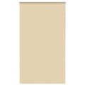 Miniatyrbild 3 av 11: vidaXL Rullgardin mörkläggningsbeige 120x230 cm tyg bredd 116,6 cm