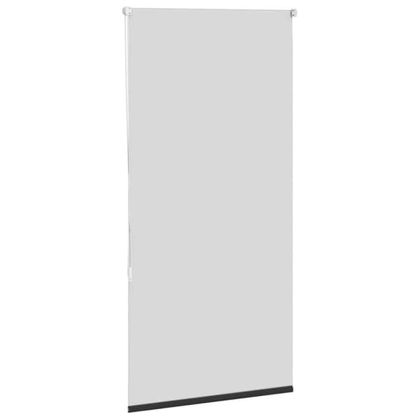 vidaXL Rullgardin mörkläggning svart 80x130 cm tyg bredd 75,7 cm