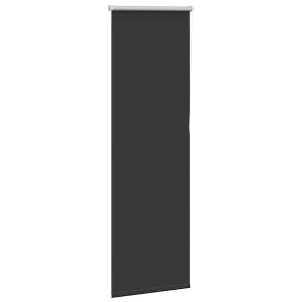 vidaXL Rullaverho Blackout Musta 50x130 cm Kankaan leveys 45,7 cm