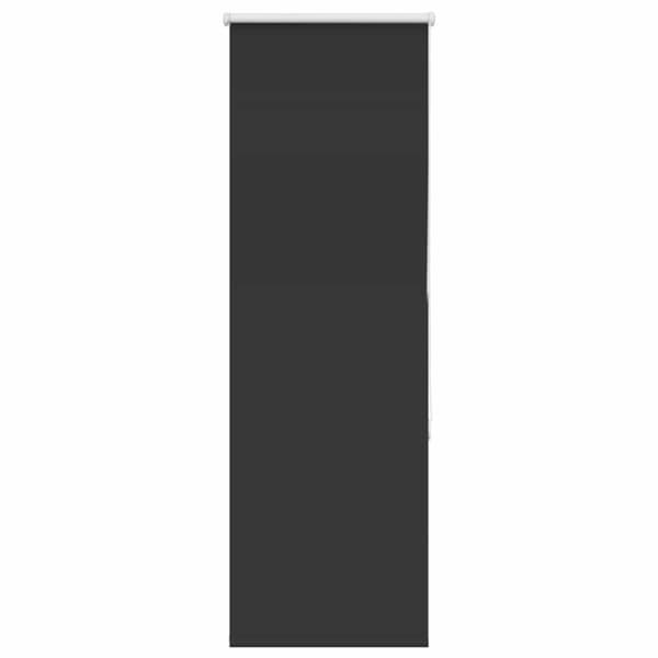 vidaXL Rullaverho Blackout Musta 40x150 cm Kankaan leveys 35,7 cm