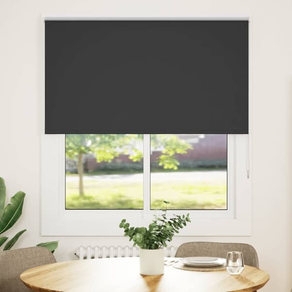 vidaXL Rullegardin lystette 130x175 cm stoff bredde 126,6 cm polyester