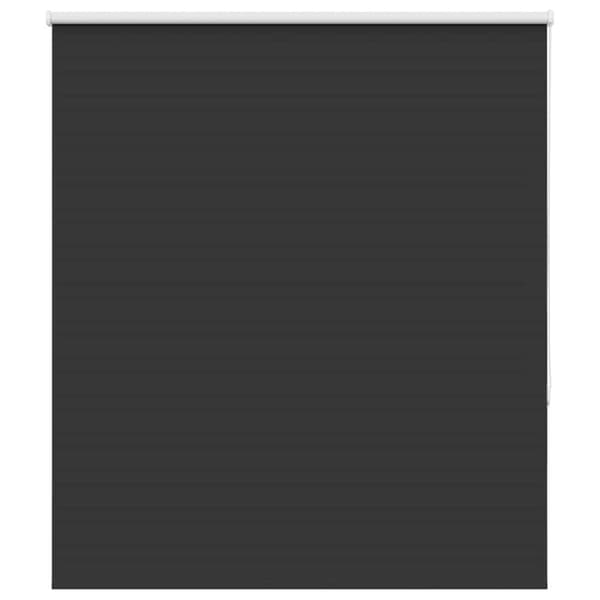 vidaXL Rullgardin mörkläggning svart 130x175 cm tyg bredd 126,6 cm