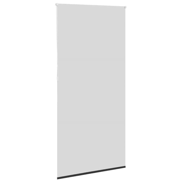 vidaXL Rullgardin mörkläggning svart 90x210 cm tyg bredd 85,7 cm