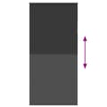 Pikkukuva 6 / 11: vidaXL Rullaverho Blackout Musta 110x230 cm Kankaan leveys 105,7 cm
