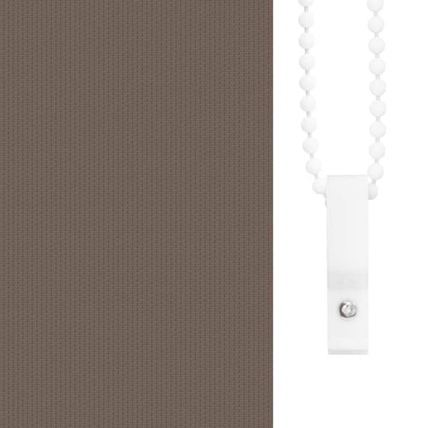 vidaXL Rullegardin lystette 105x130 cm stoff bredde 100,7 cm polyester