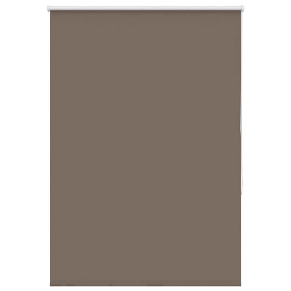 vidaXL Mörkläggningsgardin kaffe 100x130 cm tyg bredd 95,7cm polyester