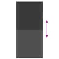 Miniatyrbilde 6 av 11: vidaXL Rullegardin lystette 105x210 cm stoff bredde 100,7 cm polyester