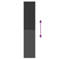 Pikkukuva 6 / 11: vidaXL Rullaverho Blackout Musta 50x230 cm Kankaan leveys 45,7 cm