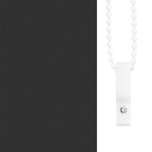 vidaXL Rullaverho Blackout Musta 45x230 cm Kankaan leveys 40,7 cm