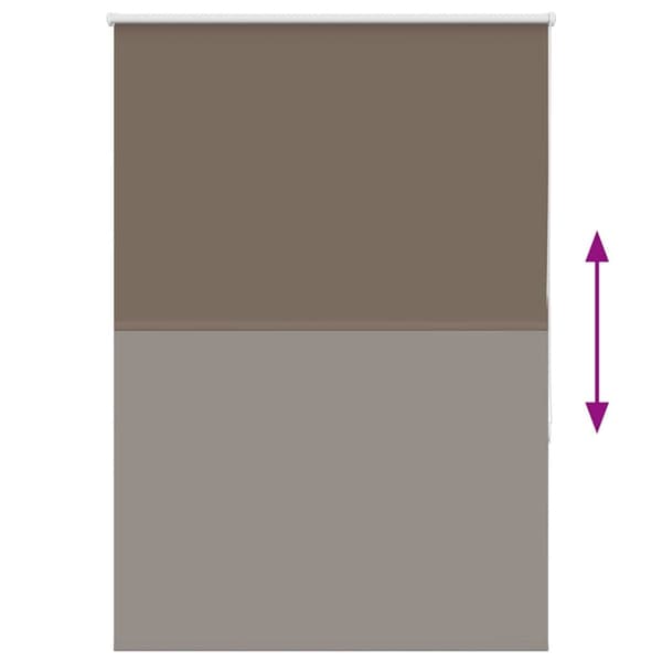 vidaXL rullegardin mørklægning 105x130 cm stofbredde 100,7cm polyester