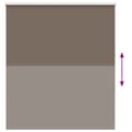 Miniatyrbillede 6 af 11: vidaXL rullegardin mørklægning 135x150 cm stofbredde 131,6cm polyester