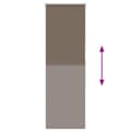 Miniatyrbillede 6 af 11: vidaXL rullegardin mørklægning 55x150 cm stofbredde 50,7 cm polyester