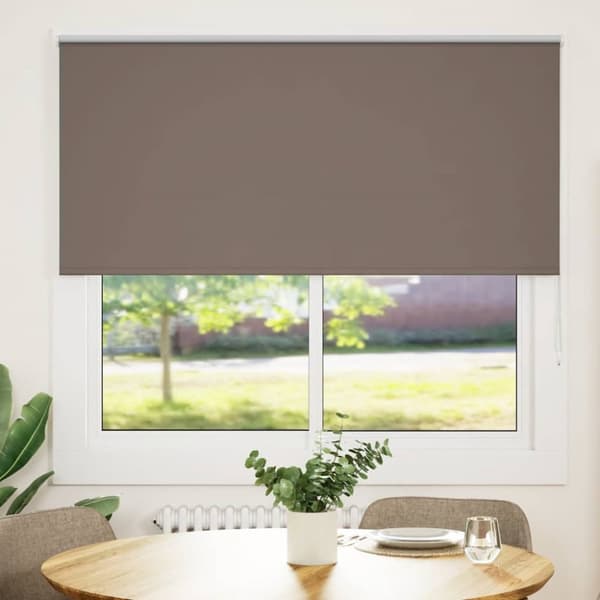 vidaXL Rullegardin lystette 160x175 cm stoff bredde 156,6 cm polyester