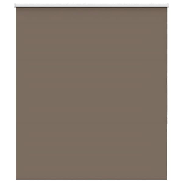 vidaXL Mörkläggningsgardin kaffe 140x175 cm tyg bredd 136,6 cm