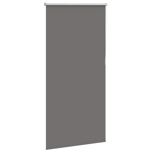vidaXL Rullaverho Blackout harmaa 70x130 cm Kankaan leveys 65,7 cm