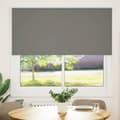 Pikkukuva 2 / 11: vidaXL Rullaverho Blackout harmaa 155x130 cm Kankaan leveys 151,6 cm