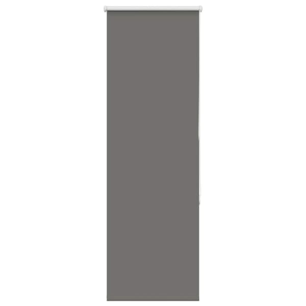 vidaXL Rullaverho Blackout harmaa 40x130 cm Kankaan leveys 35,7 cm
