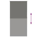 Miniatyrbilde 6 av 11: vidaXL Rullegardin lystette 85x130 cm stoff bredde 80,7 cm polyester
