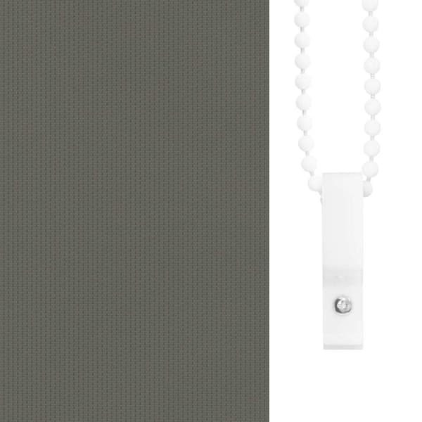 vidaXL Rullegardin lystette 85x130 cm stoff bredde 80,7 cm polyester