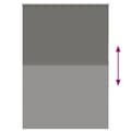 Pikkukuva 6 / 11: vidaXL Rullaverho Blackout harmaa 105x150 cm Kankaan leveys 100,7 cm