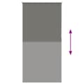 Pikkukuva 6 / 11: vidaXL Rullaverho Blackout harmaa 80x130 cm Kankaan leveys 75,7 cm