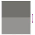 Miniatyrbillede 6 af 11: vidaXL rullegardin mørklægning 135x130 cm stofbredde 131,6cm polyester
