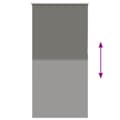 Pikkukuva 5 / 11: vidaXL Rullaverho Blackout harmaa 85x175 cm Kankaan leveys 80,7 cm